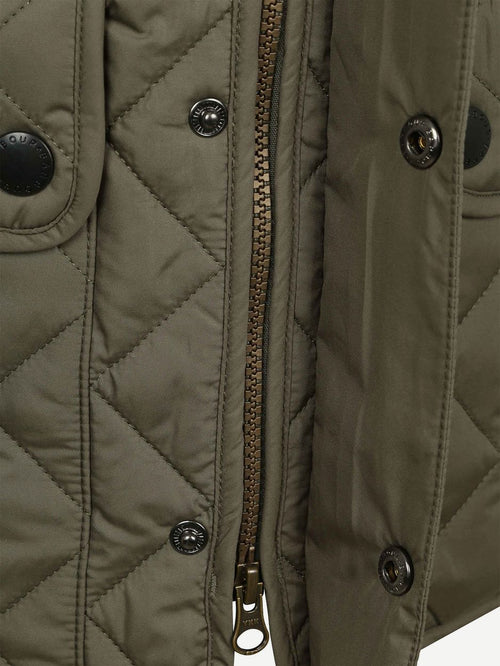 New lowerdale gilet olive