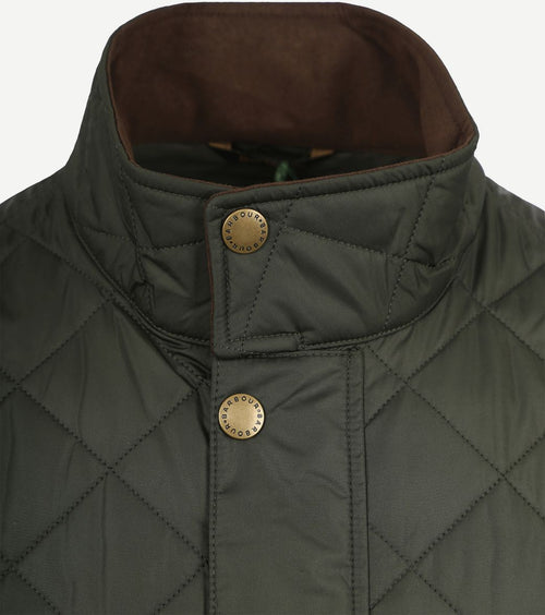 Barbour new lowerdale gilet sage groen