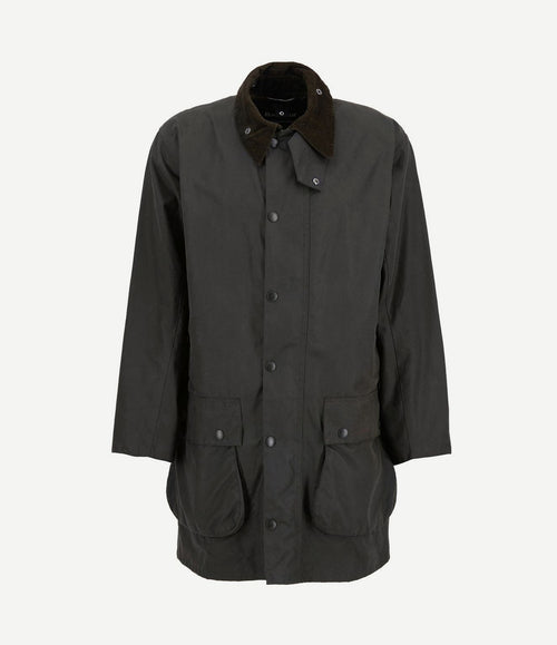 Northumbria wax jas groen