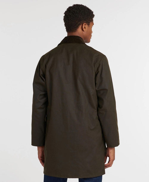 Barbour northumbria wax jas groen | Regular-fit