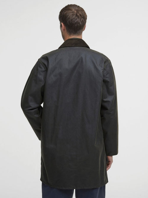 Northumbria wax jas groen