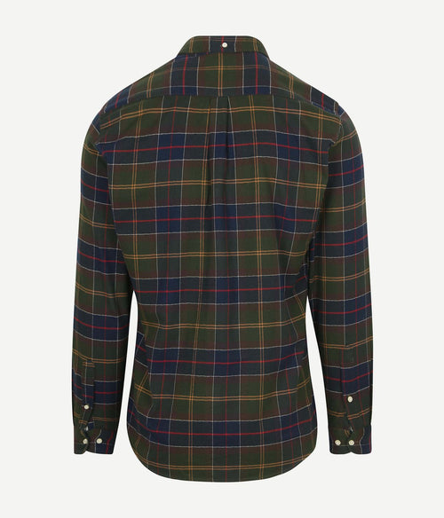 Barbour kyeloch overhemd ruit donkergroen