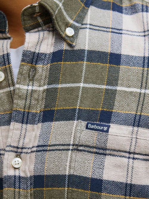 Kyeloch overhemd ruit olive