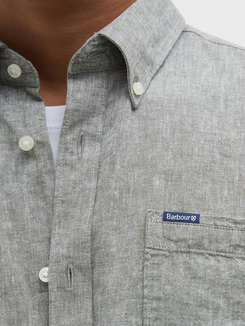Shirt nelson tailored groen