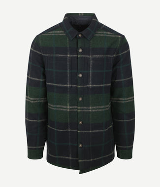 Barbour overshirt ruit greenloch tartan | Regular-fit