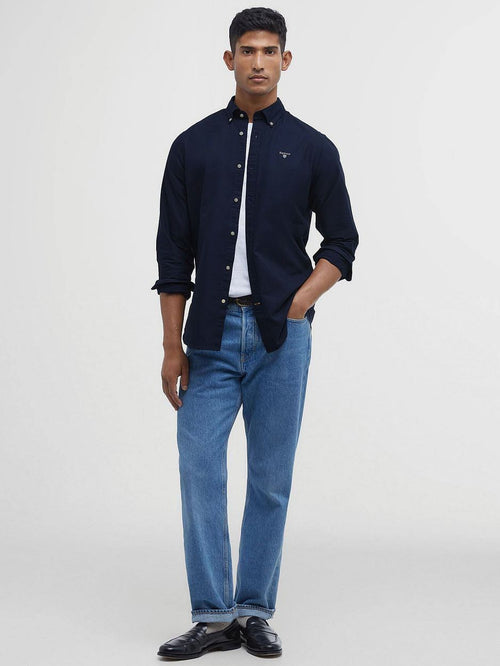 Oxtown overhemd donkerblauw