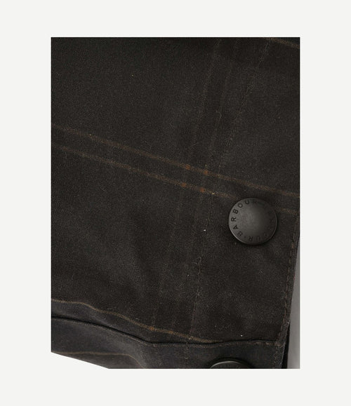 Icons hood waxed tartan classic tartan