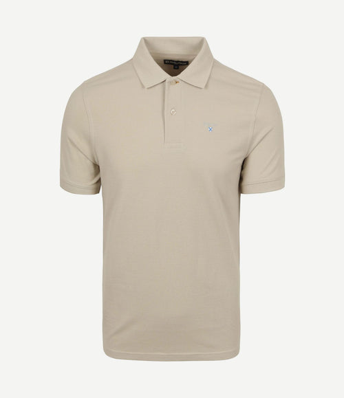 Pique polo beige
