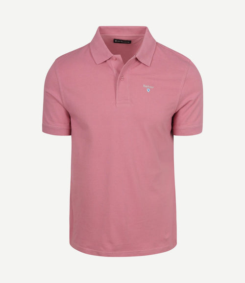 Pique polo true roze