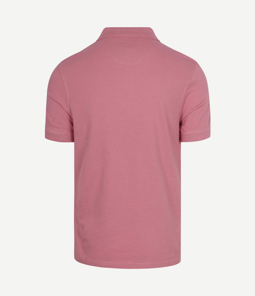 Pique polo true roze