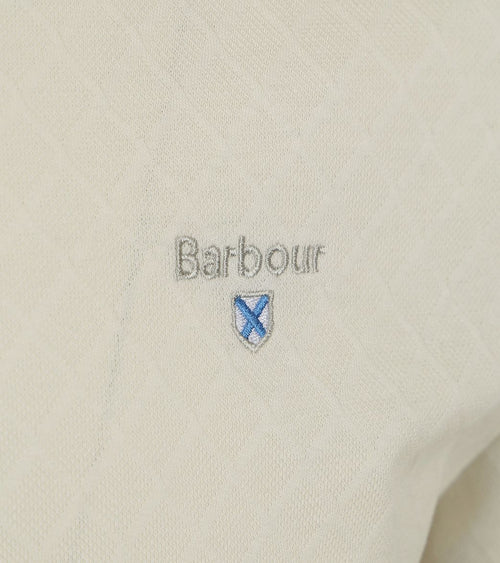 Barbour polo sutton tailored antique white