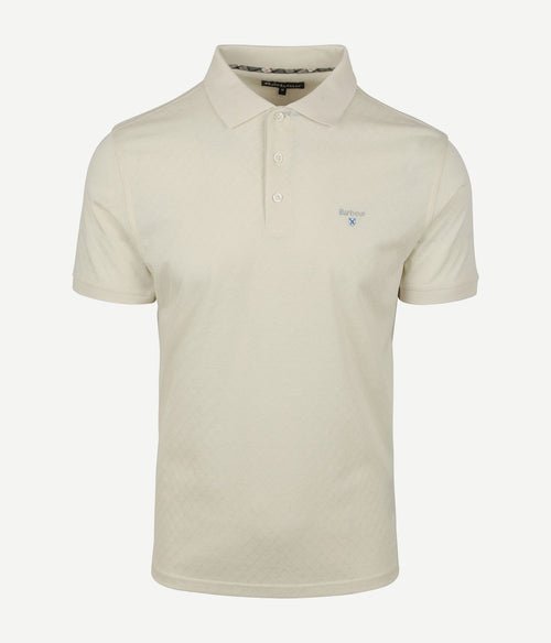 Barbour polo sutton tailored antique white
