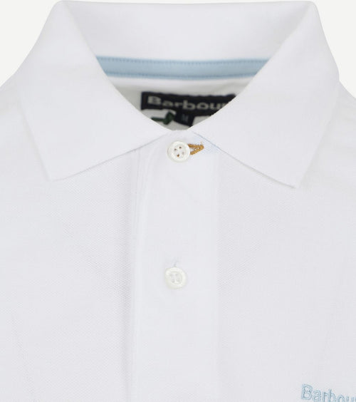 Barbour poloshirt wit