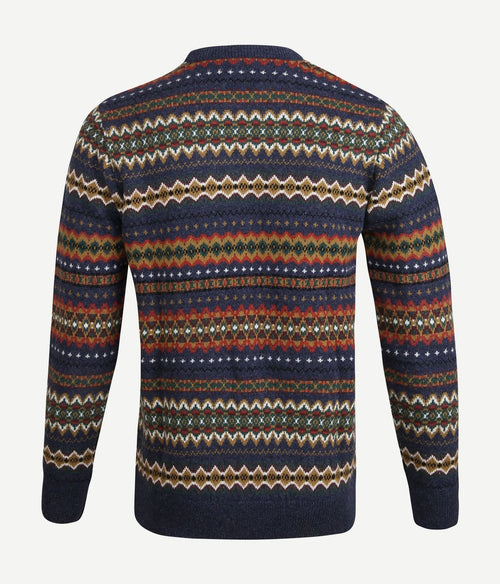 Barbour pullover fairisle wol dessin