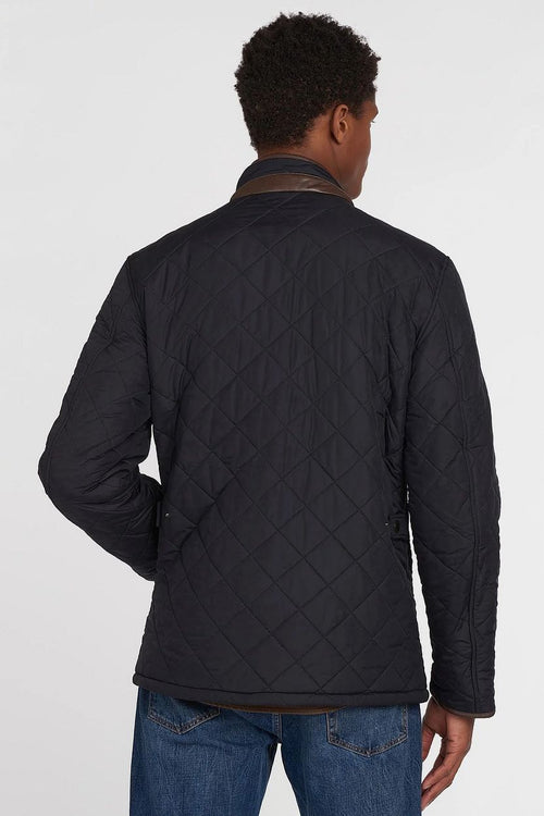 Barbour quilted jas powell donkerblauw | Regular-fit