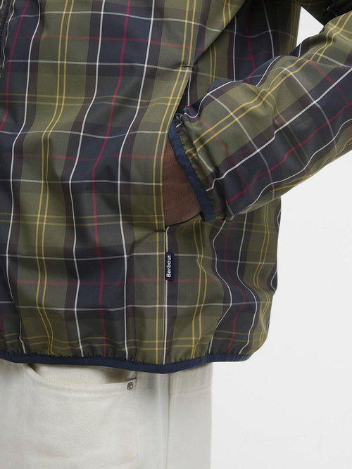 Reversible korbel jas donkerblauw