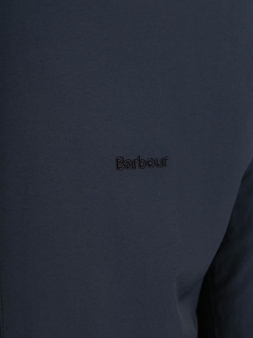 Reversible korbel jas donkerblauw