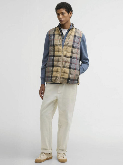 Reversible puffer beige