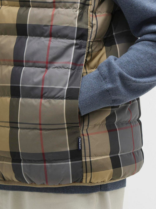 Reversible puffer beige