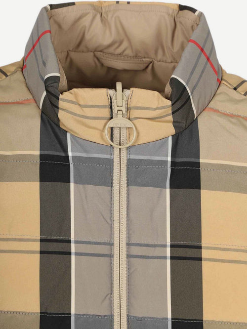 Reversible puffer beige