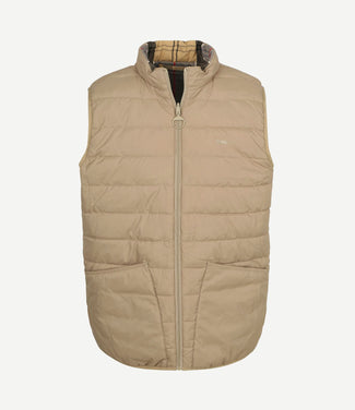 Reversible puffer beige