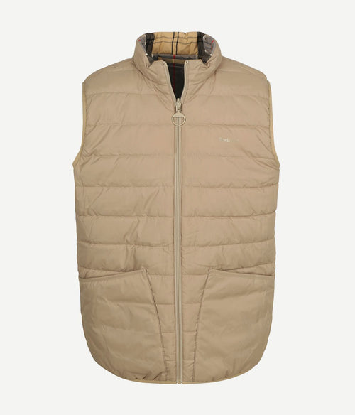 Reversible puffer beige