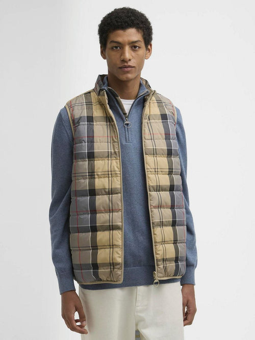 Reversible puffer beige