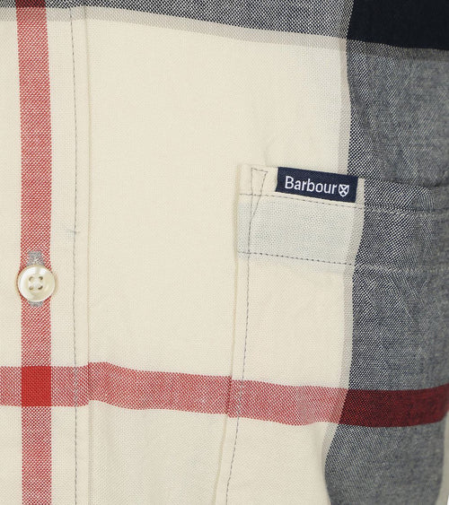 Barbour shirt doughill bleache pine tartan