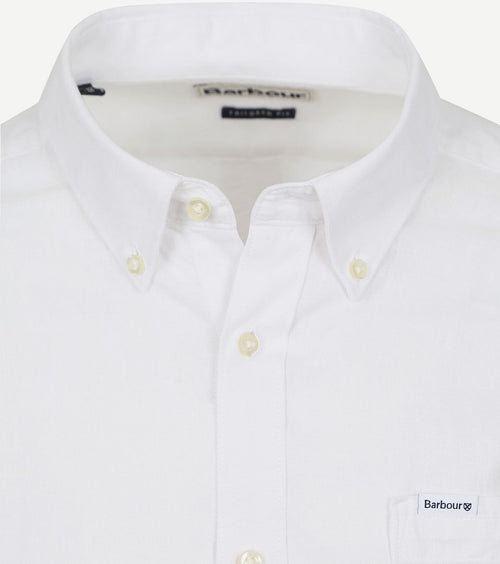 Barbour shirt nelson tailored white