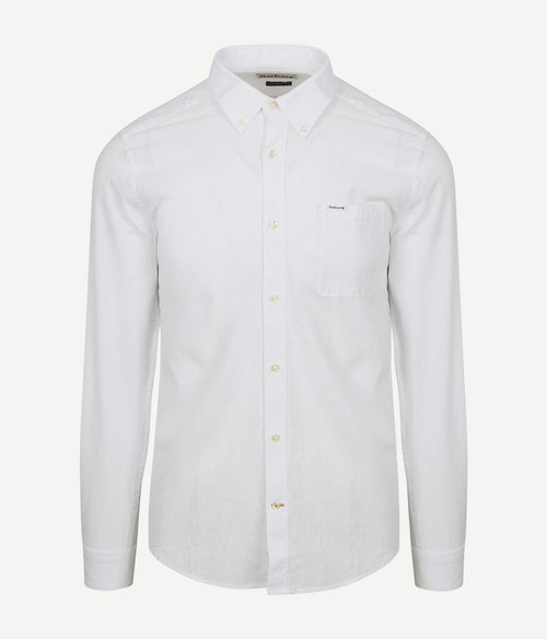 Barbour shirt nelson tailored white
