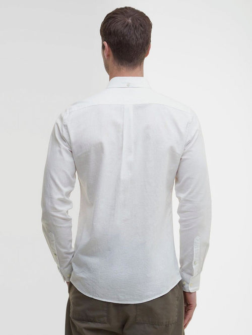 Barbour shirt nelson tailored white