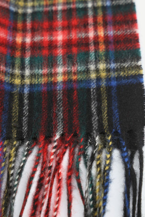 Barbour sjaal stewart lamswol rood