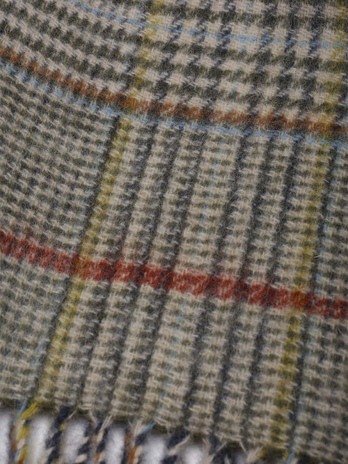 Sjaal macklow reversible lambswool tweed multi