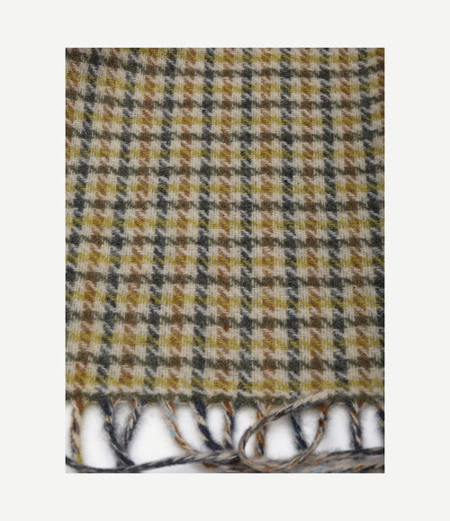 Sjaal macklow reversible lambswool tweed multi