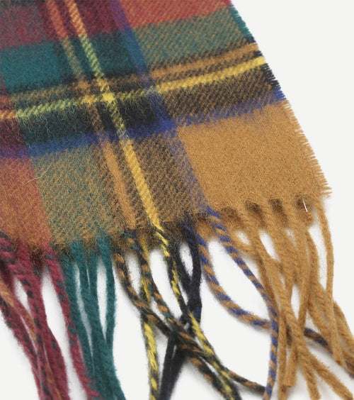 Barbour sjaal new check tartan goud