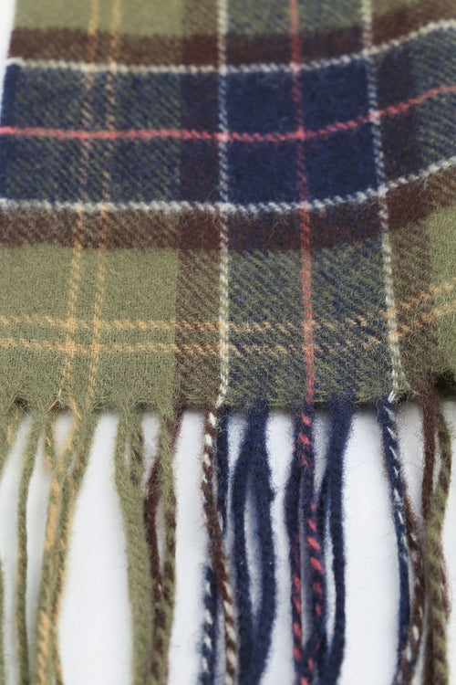 Barbour sjaal tartan lamswol klassiek