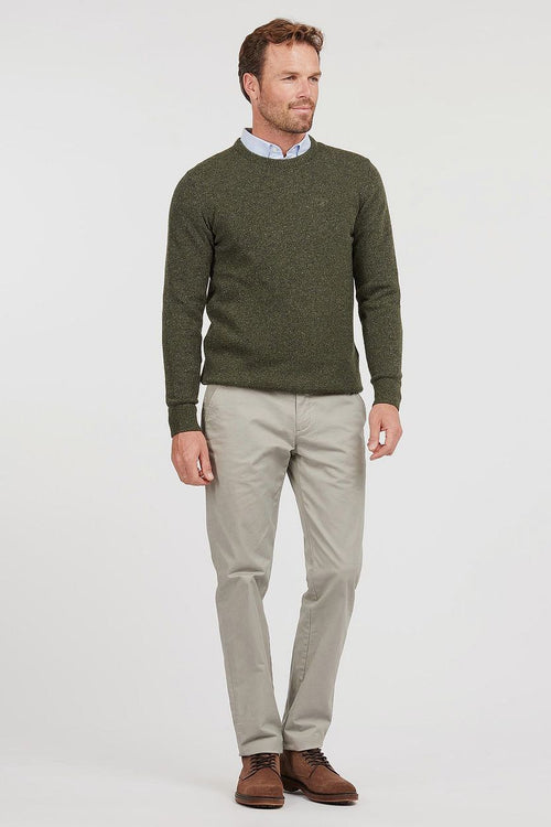 Barbour tisbury trui donkergroen | Regular-fit