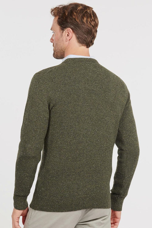 Barbour tisbury trui donkergroen | Regular-fit