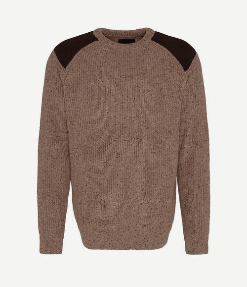 Trui raisthorpe lamswol beige