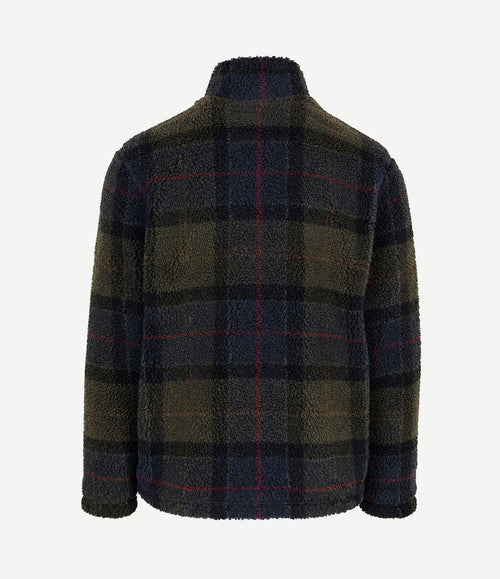 Cardigan fleece classic tartan