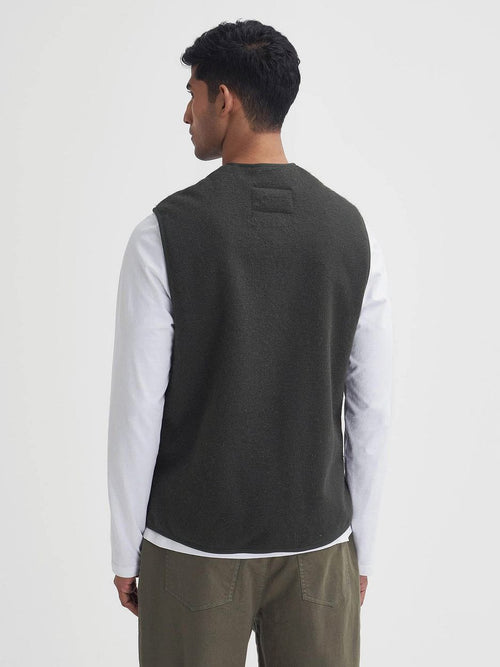 Barbour voering Bedale olijfgroen | Regular-fit