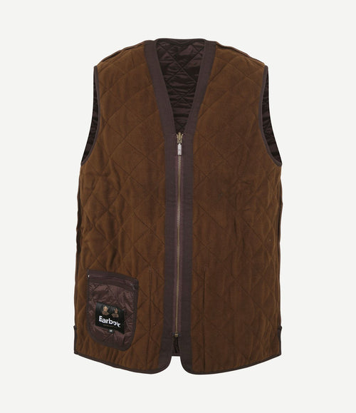 Voering polarquilt bruin