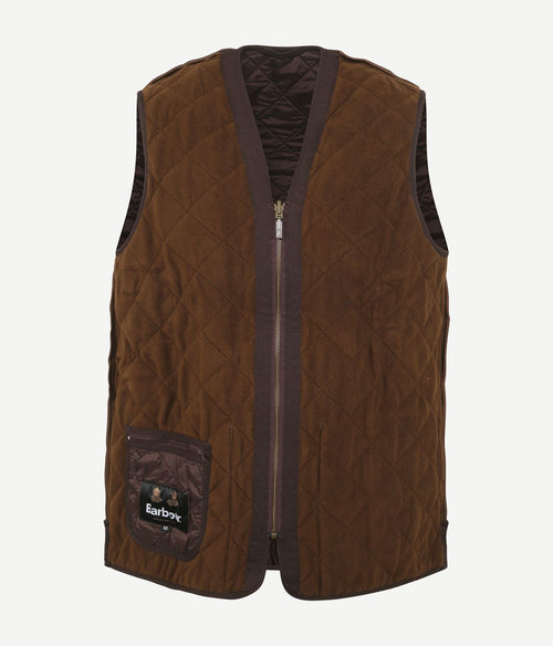 Barbour voering polarquilt bruin