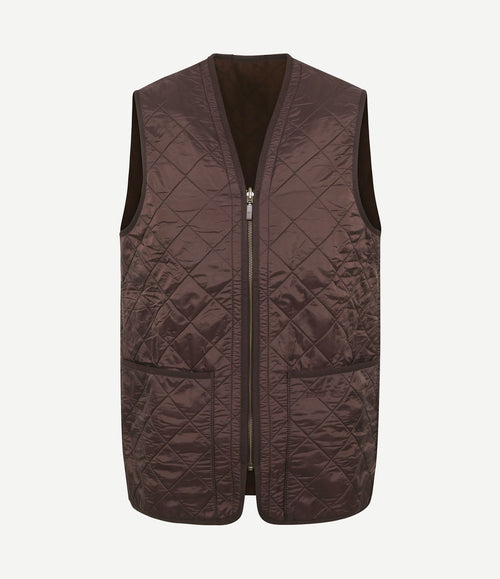 Voering polarquilt bruin