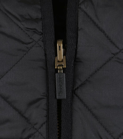 Barbour voering polarquilt zwart