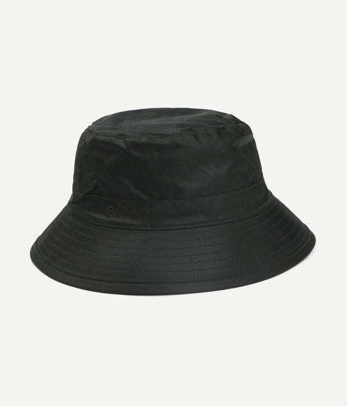 Barbour wax hoed donkergroen