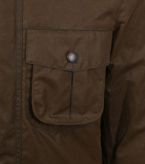 Barbour waxjas Corbridge bruin