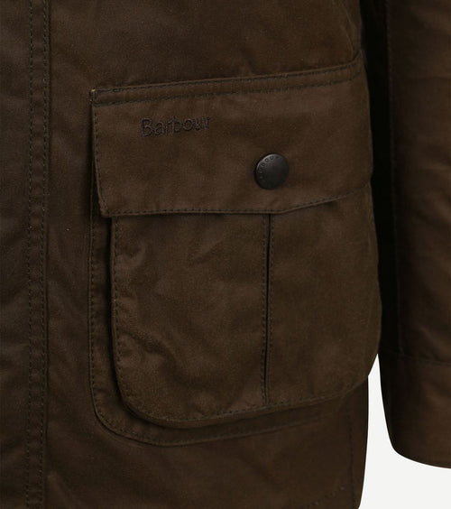 Barbour waxjas Corbridge bruin