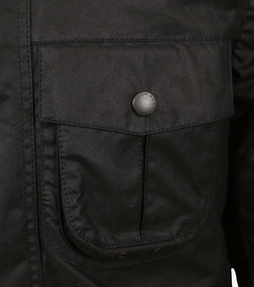 Barbour waxjas Corbridge zwart