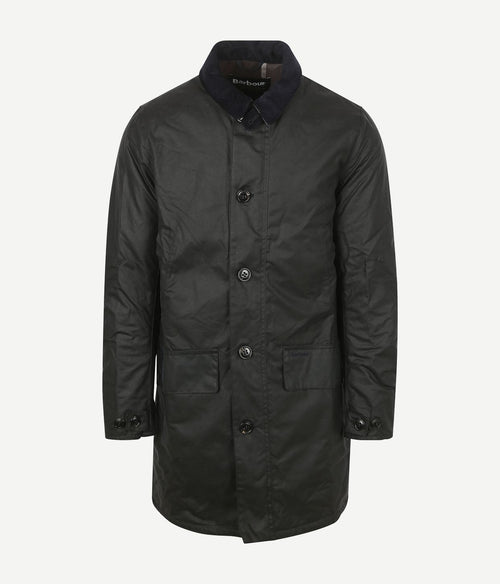 Barbour waxjas mac donkerblauw | Regular-fit